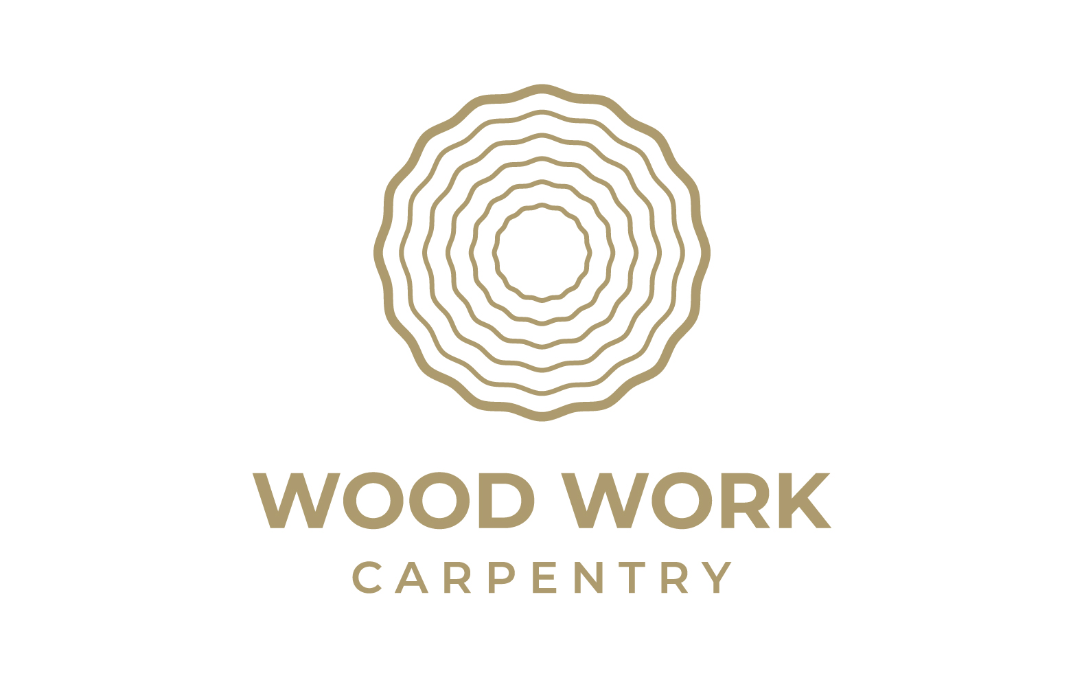 Wooden furniture work logo vector 8