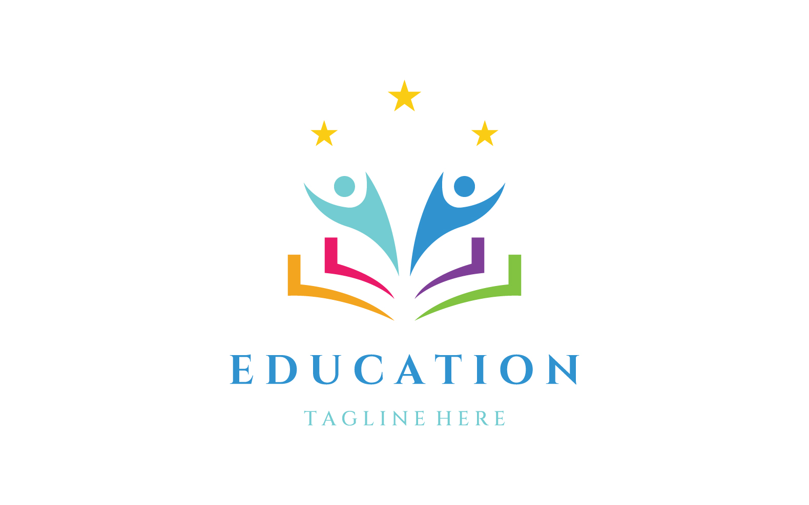Education university school logo vector 10
