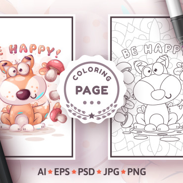 Mushroom Coloring  307981