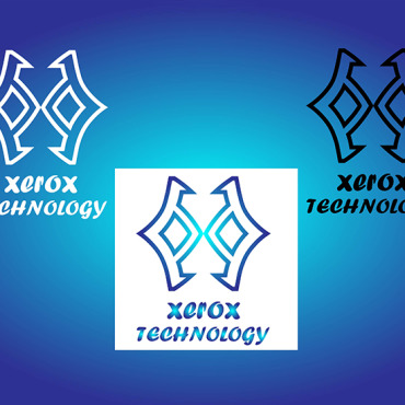 Technology Simple Logo Templates 308015