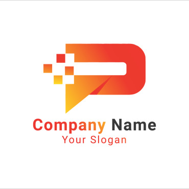 P Marketing Logo Templates 308032