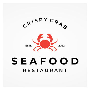 Seafood Crab Logo Templates 308060
