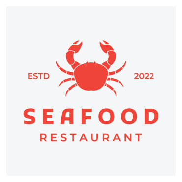 Seafood Crab Logo Templates 308062