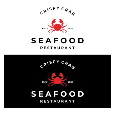 Seafood Crab Logo Templates 308066