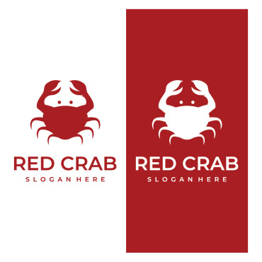 Seafood Crab Logo Templates 308067