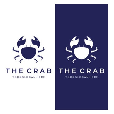 Seafood Crab Logo Templates 308069