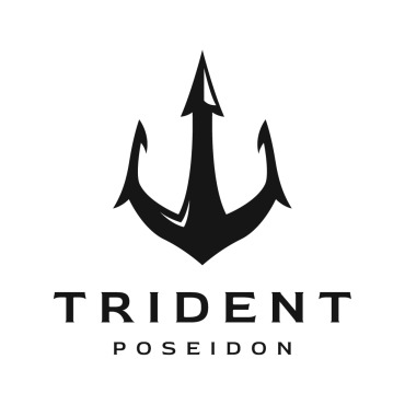 Poseidon Illustration Logo Templates 308075