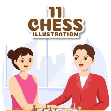 Checkmate Strategy Illustrations Templates 308113
