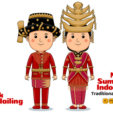 Asian Batak Vectors Templates 308264