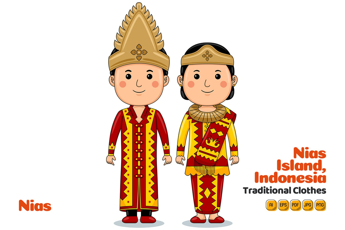 Nias Indonesia Traditional Cloth