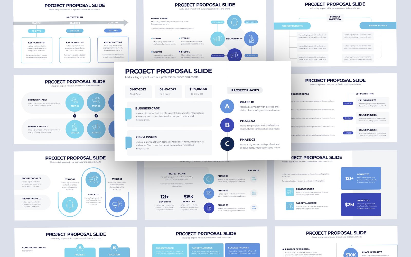 Project Proposal Slides Keynote Template