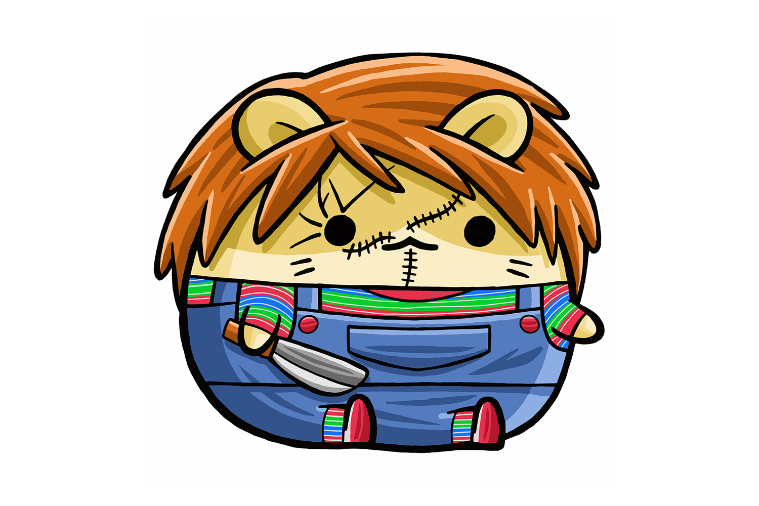 Cute Hamster Thriller Costume 02