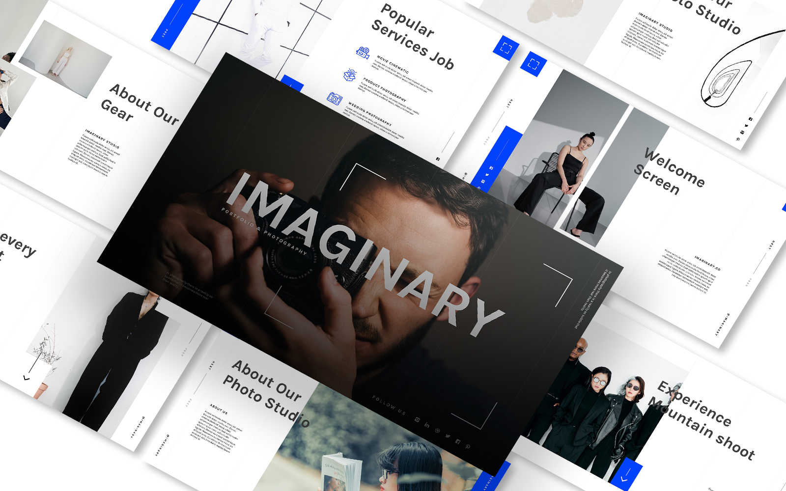 Imaginary Photography Presentation Powerpoint Template