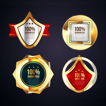 Badge Premium Illustrations Templates 308998