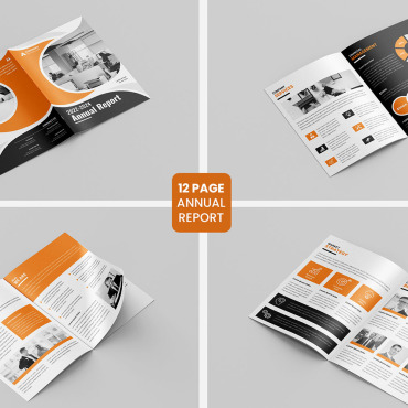 Template Annual Corporate Identity 309061