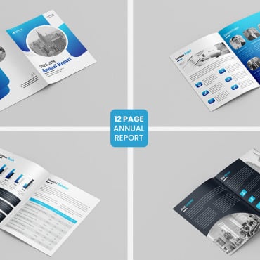 Template Annual Corporate Identity 309062