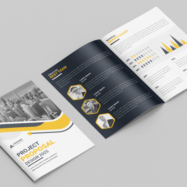 Template Annual Corporate Identity 309064