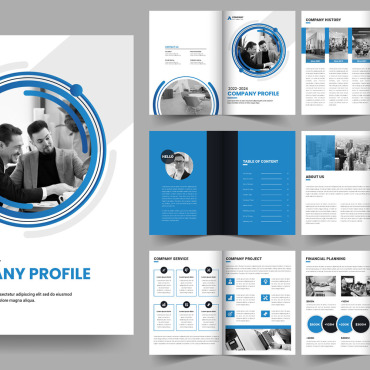 Template Annual Corporate Identity 309065