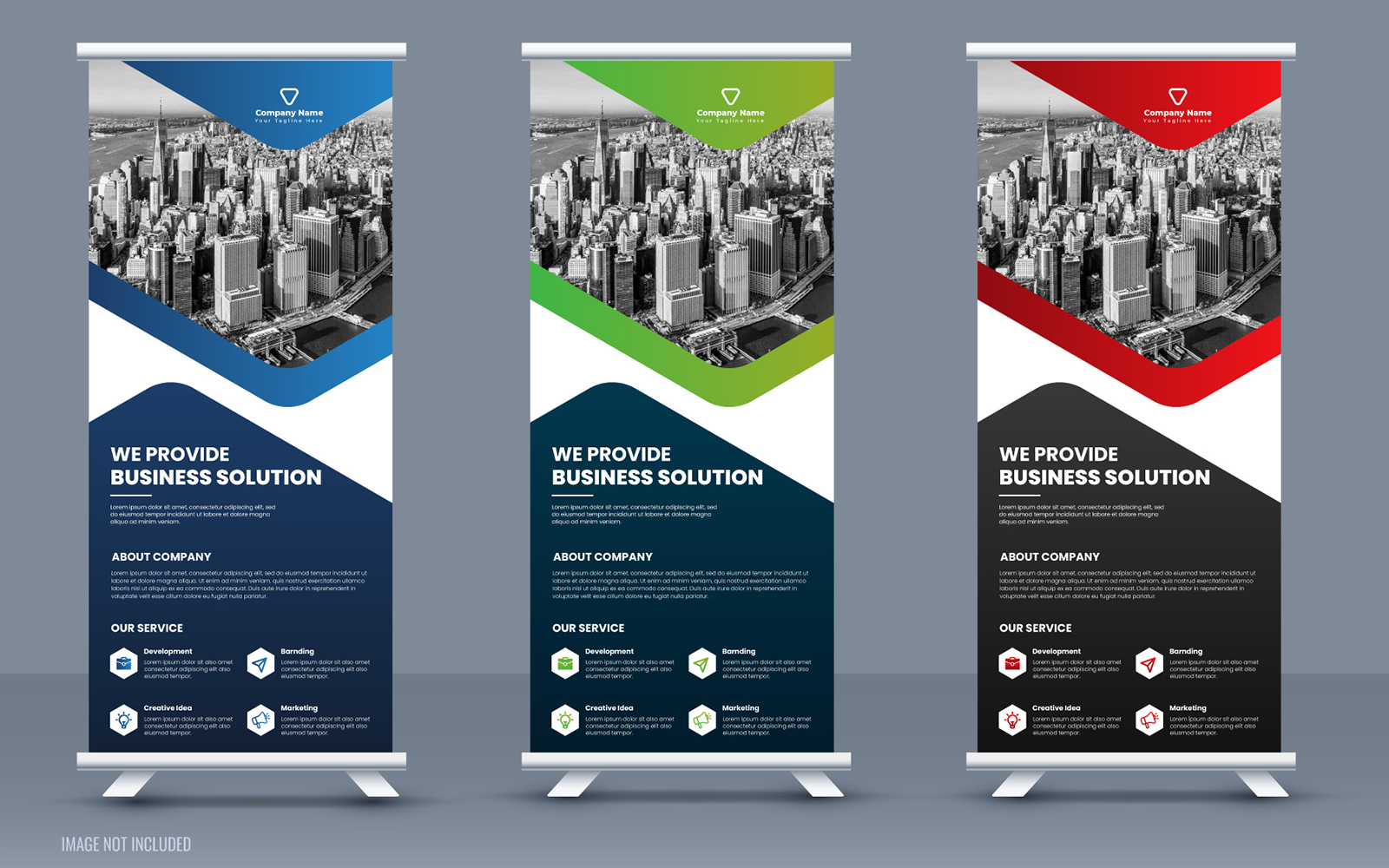 Creative Corporate Rollup Banner Template