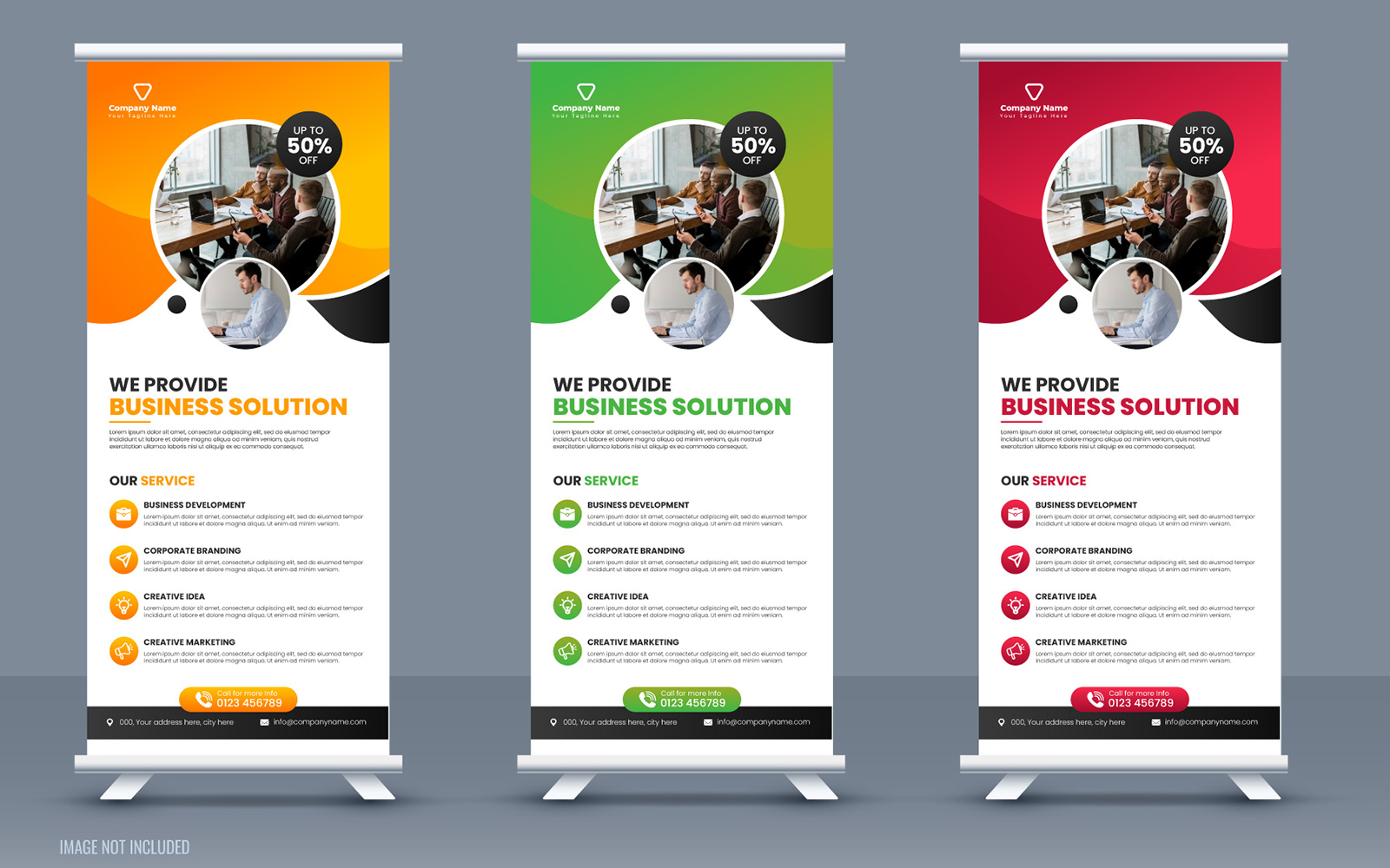 Business Roll up Banner Template