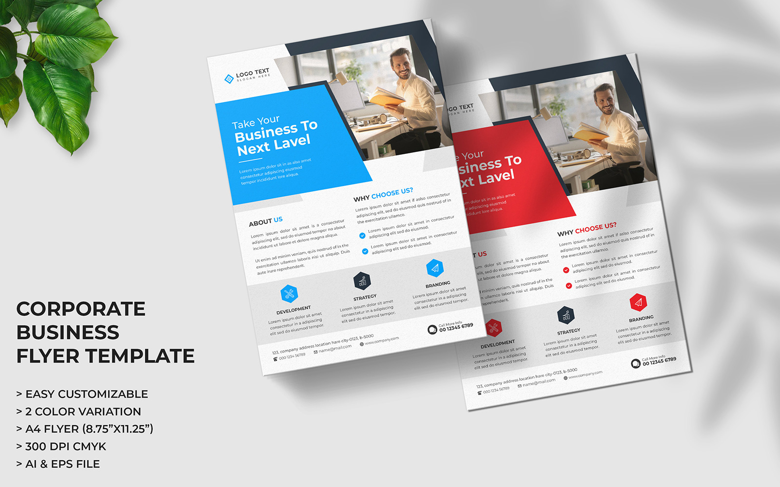 Digital Marketing Agency Flyer Template Design