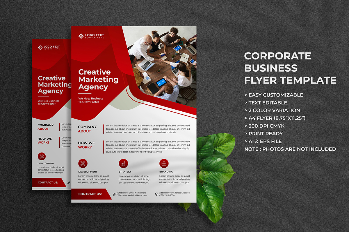 Creative Digital Marketing Agency Business Flyer Template