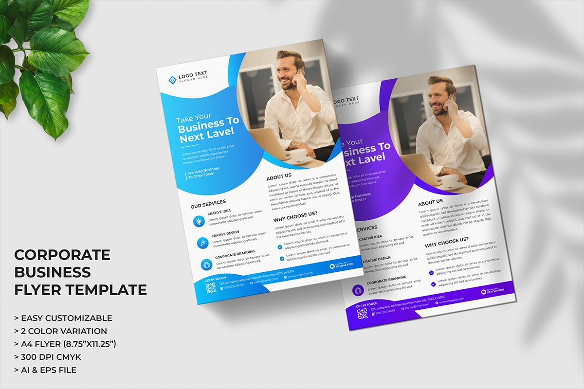 Creative Business Flyer Template and Digital Marketing Agency Flyer Template