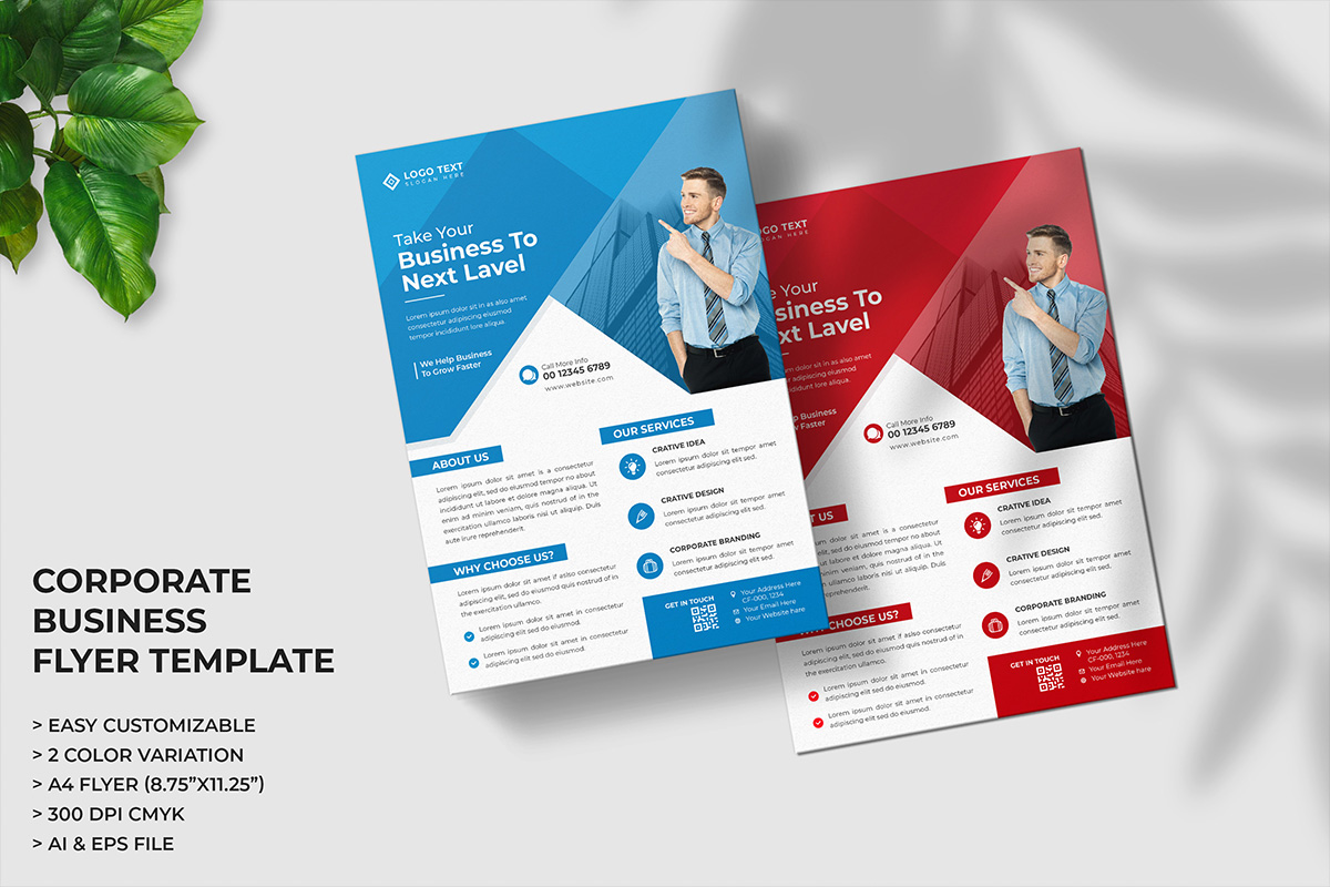 Creative Corporate Business Flyer Template and Digital Marketing Agency Flyer Design