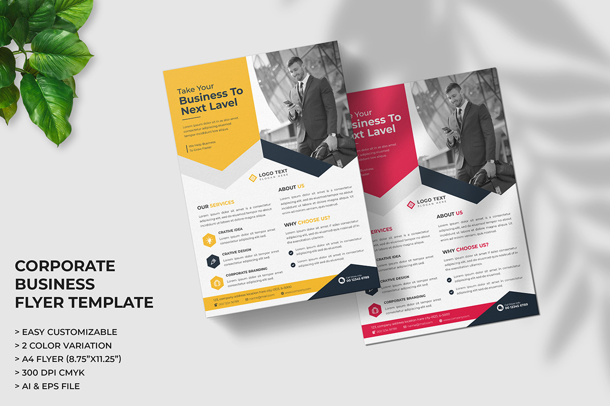 Creative Digital Marketing Agency Flyer Template and Business Flyer Layout