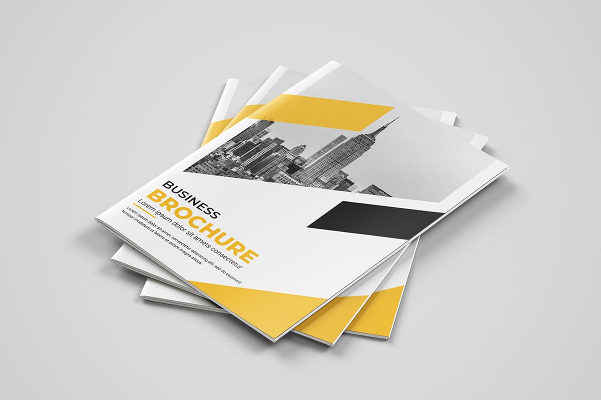 Corporate company profile brochure template design and brochure template