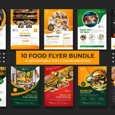 Flyer Delicious Corporate Identity 309202