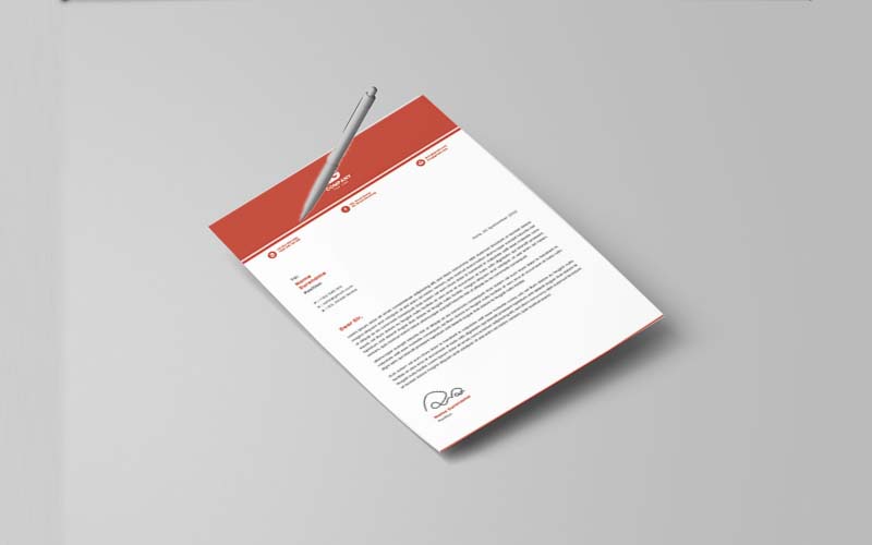 Letterhead - Creative Template Corporate