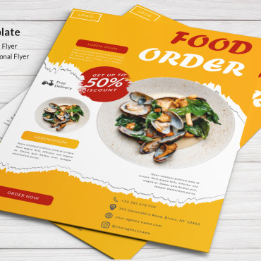 Food Flyer Corporate Identity 309293