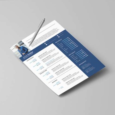 Cover Eps Resume Templates 309388