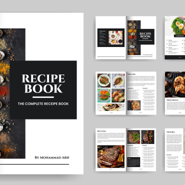 <a class=ContentLinkGreen href=/fr/kits_graphiques_templates_magazine.html>Magazine</a></font> recette livre 309410