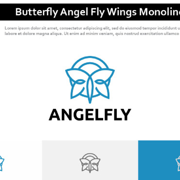 Angel Fly Logo Templates 309468