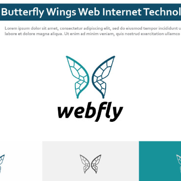 Wings Web Logo Templates 309478
