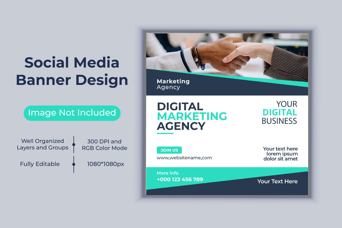 Digital Marketing Agency Social Media Banner Design