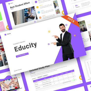 Course Creative PowerPoint Templates 309900