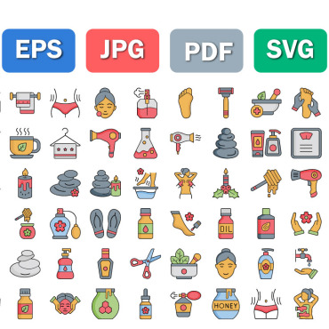 And Spa Icon Sets 310007