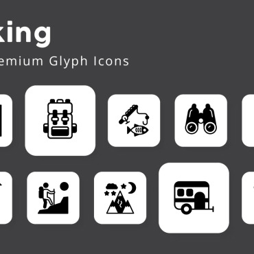 Mountaineer Luggage Icon Sets 310015