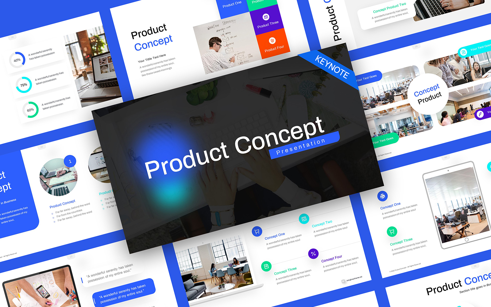 Product Concept Professional Keynote Template