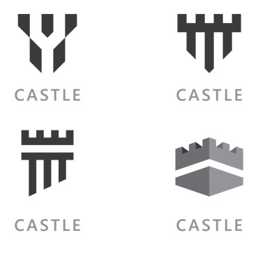 Castle Icon Logo Templates 310187