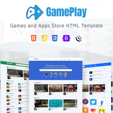Game Store Responsive Website Templates 310288