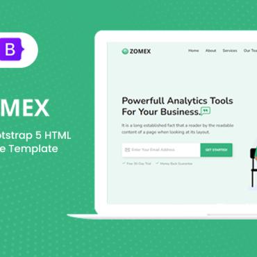 Bootstrap Business Landing Page Templates 310295