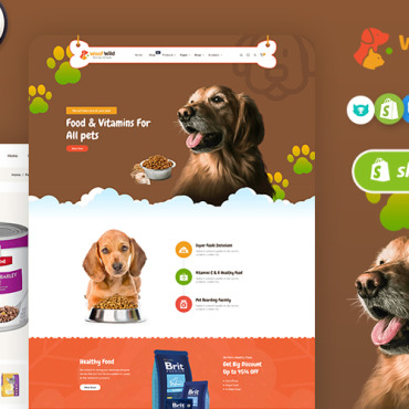 Pet Care Shopify Themes 310298