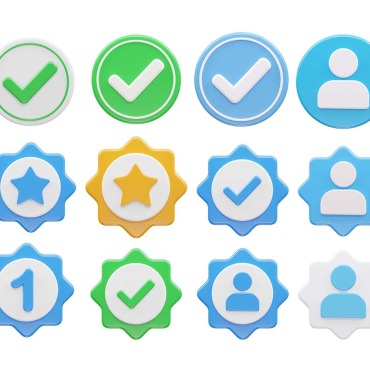 Blue Guarantee Icon Sets 310361