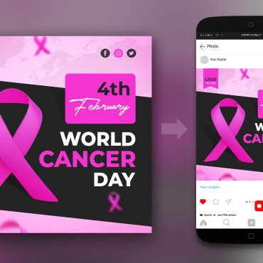 Cancer Day Social Media 310465