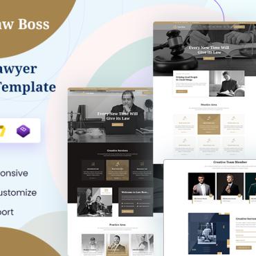 Lawyer Lawyers Responsive Website Templates 310492