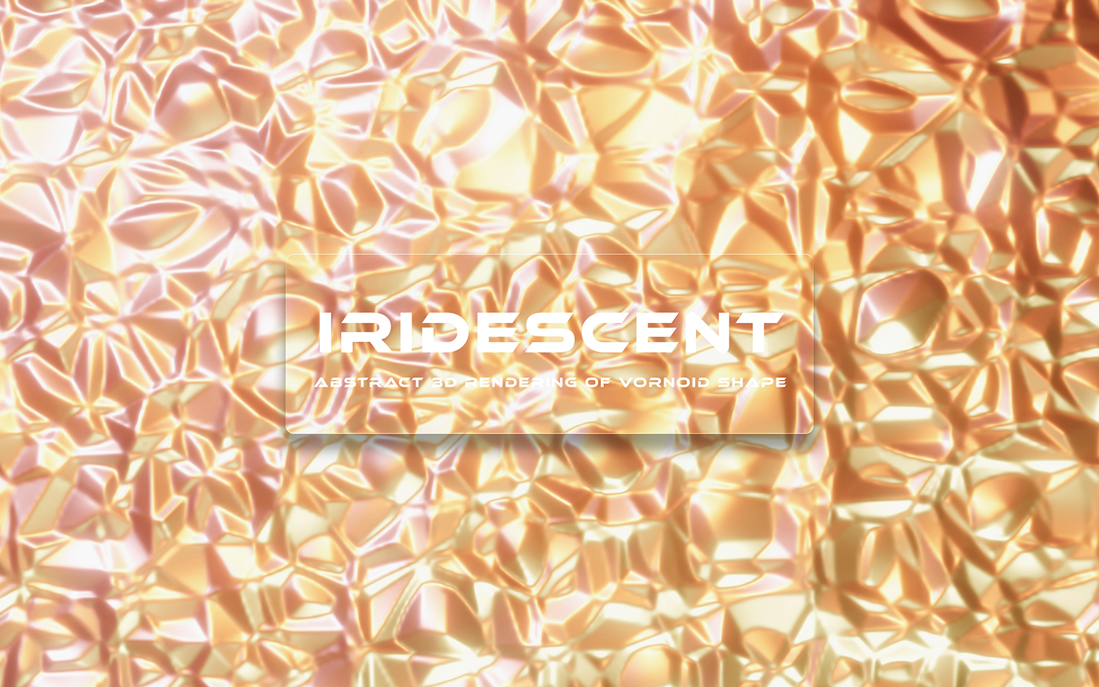 Iridescent Voronoi Background 6